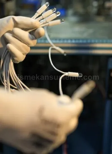 Sancaktepe atölyesi LED motif üretim, büküm ve IP68 test sahnesi #01