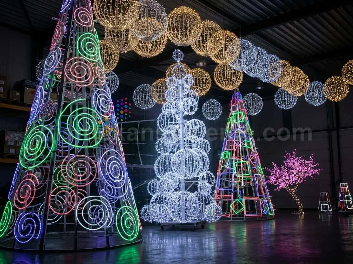 Sancaktepe atölyesi LED motif üretim, büküm ve IP68 test sahnesi #05