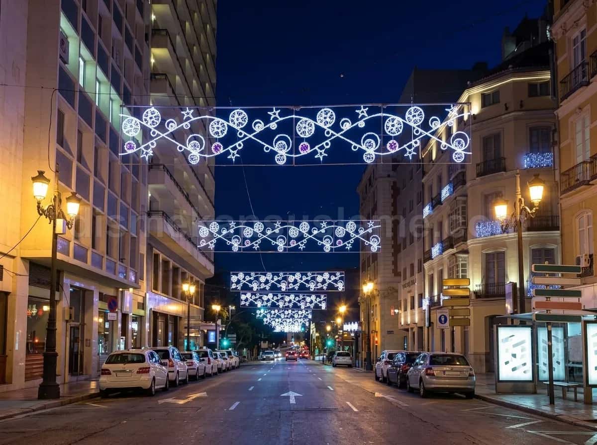 Niğde cadde ve belediye yılbaşı motif aydınlatma #111