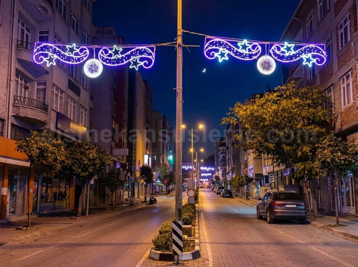 Rüzgar yükü hesap diyagramı: TS 498 bölge haritası ve LED motif için emniyet marj görseli