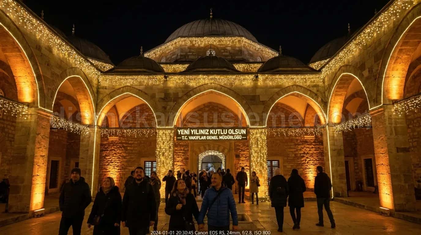 Tunceli cadde ve belediye yılbaşı motif aydınlatma #726