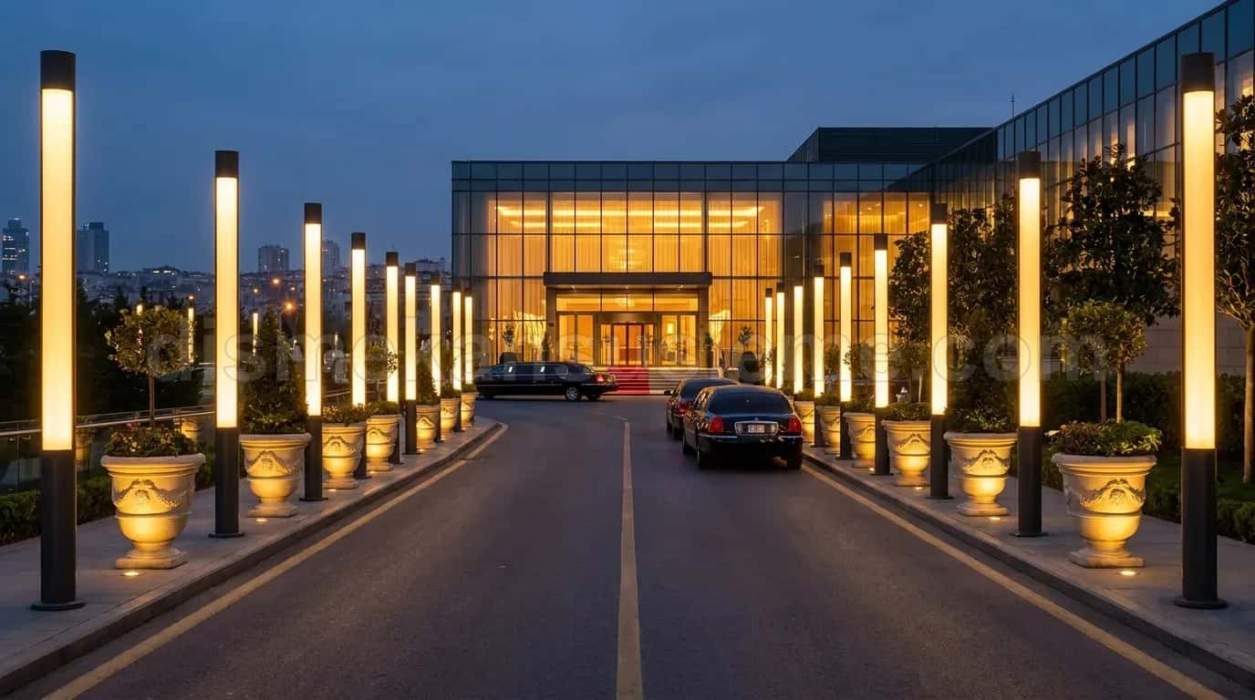 Kafe vitrini - kalp + sıcak beyaz