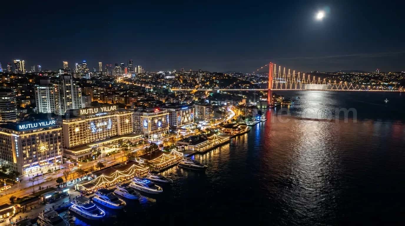 Kahramanmaraş cadde ve belediye yılbaşı motif aydınlatma #669