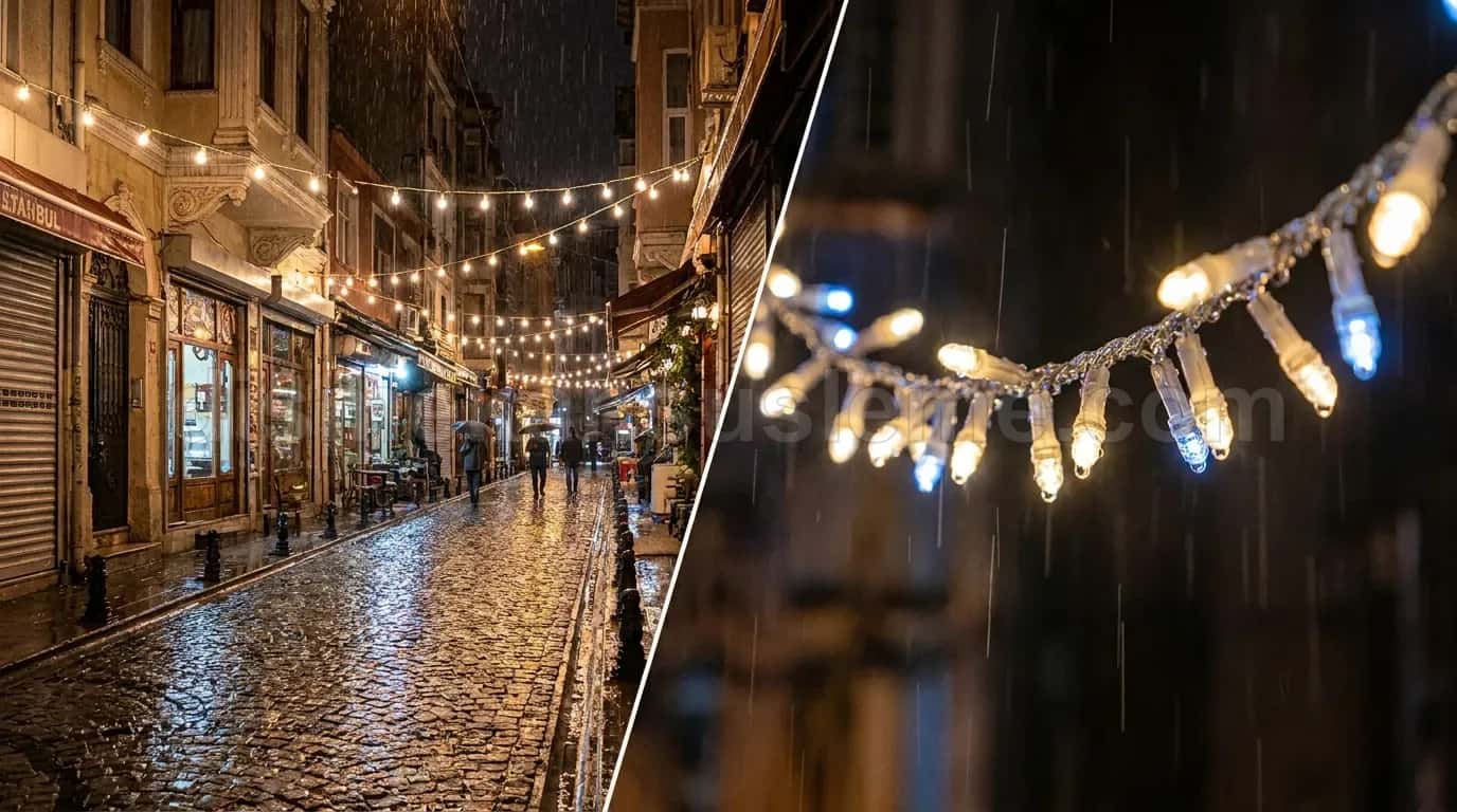 Karaman cadde ve belediye yılbaşı motif aydınlatma #683