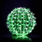 Glitterball 100 pullu top, RGB yeşil