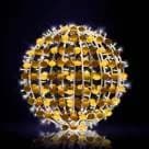 Glitterball 100 pullu top, sıcak beyaz altın