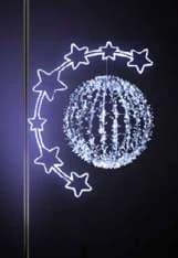 Cosmic 150 yıldız halkalı küre, soğuk beyaz