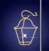 Lantern 115 sade asma fener, sıcak beyaz